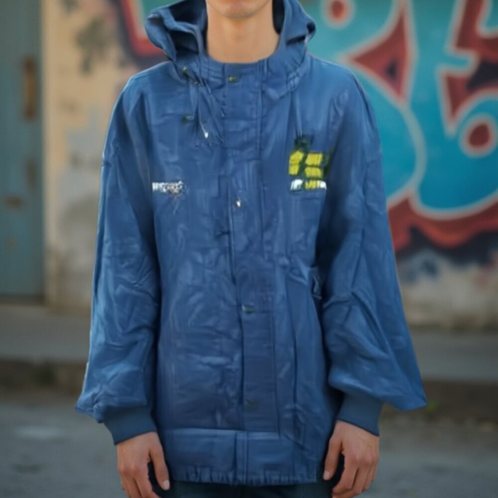 Frogg Toggs Vintage Style Windbreaker Men’s L Waterproof Gorpcore Rain Coat